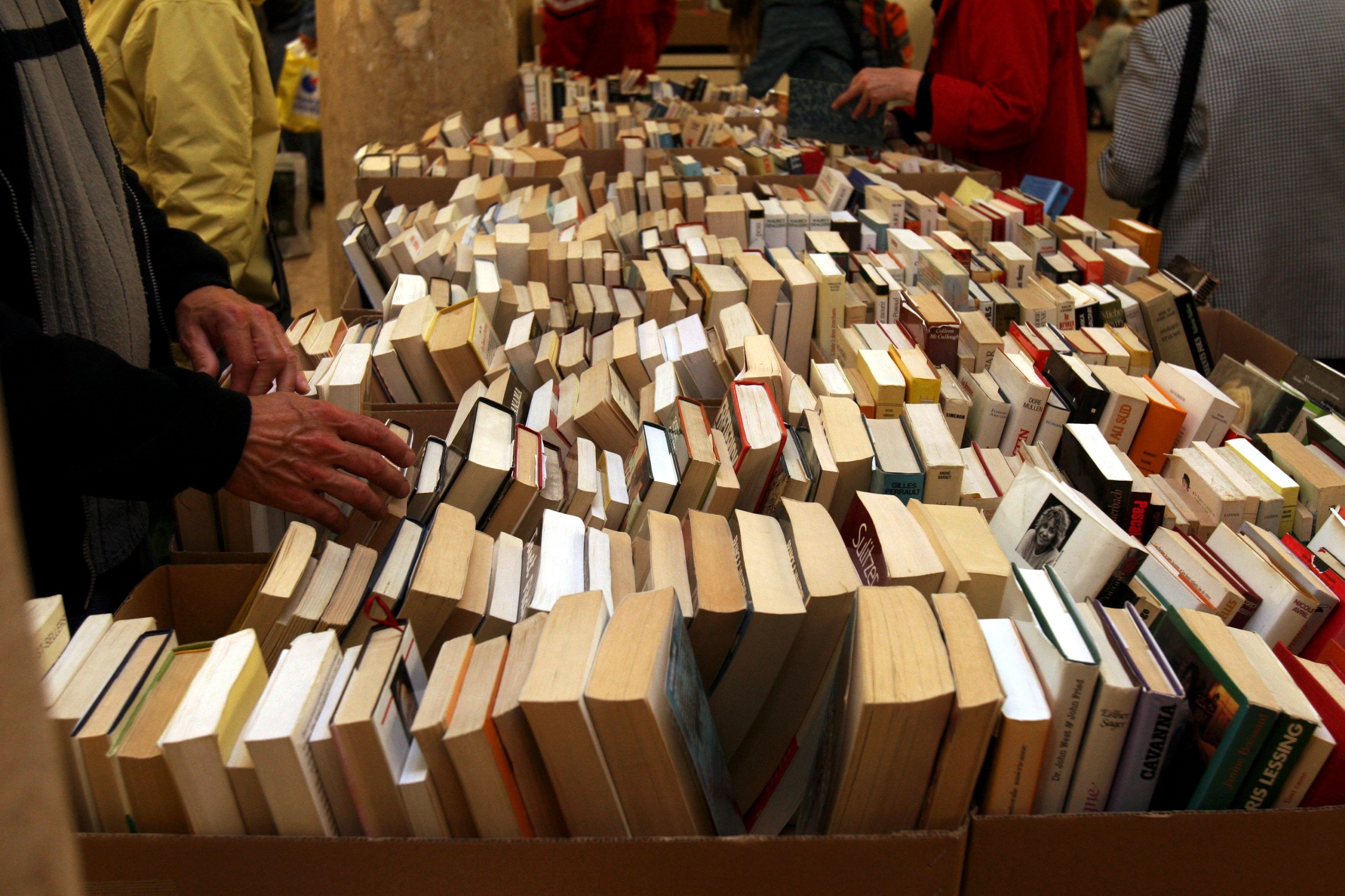Bogsalg på Grenaa Bibliotek